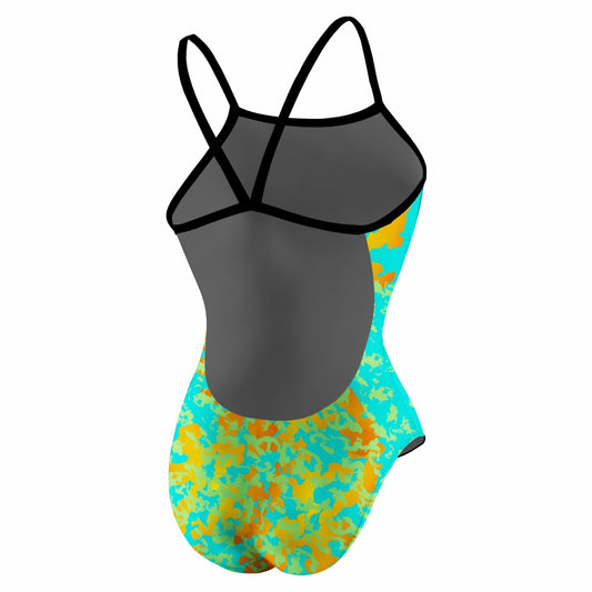 Angry Shark Orange Openback