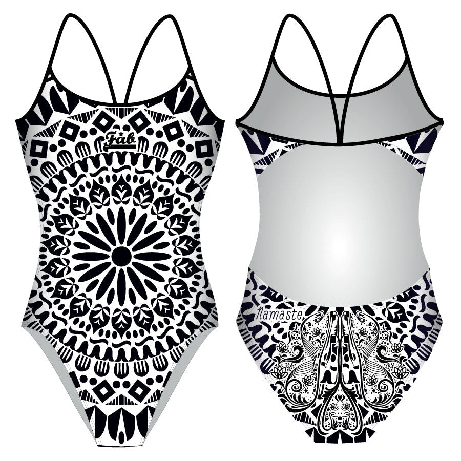 Mandala B&W-Openback