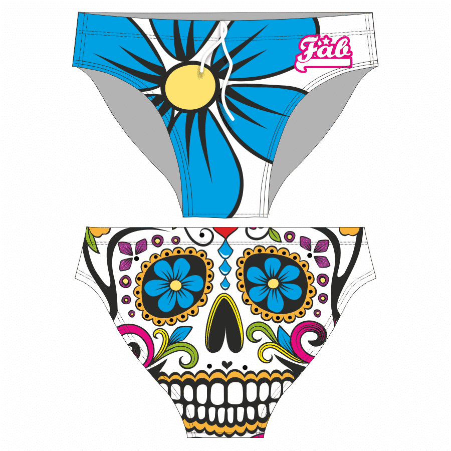 Mexican Skull Male Brief
