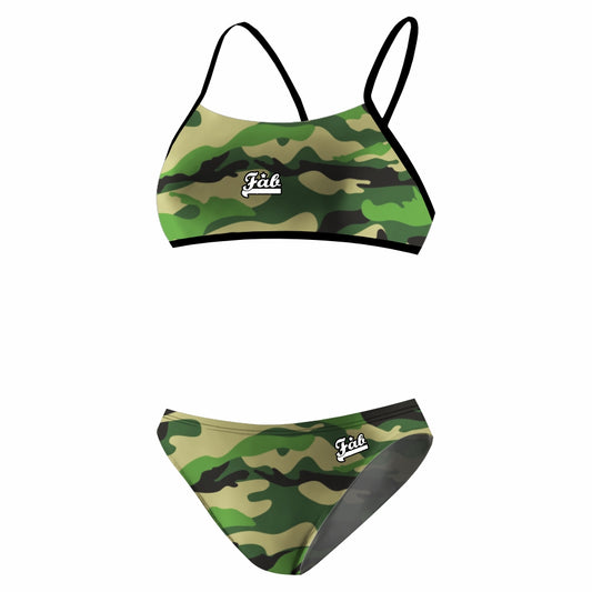 Army Green Thiny Sport Bikini