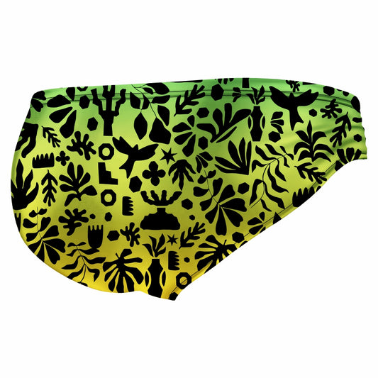 Botanical Shapes Green Brief
