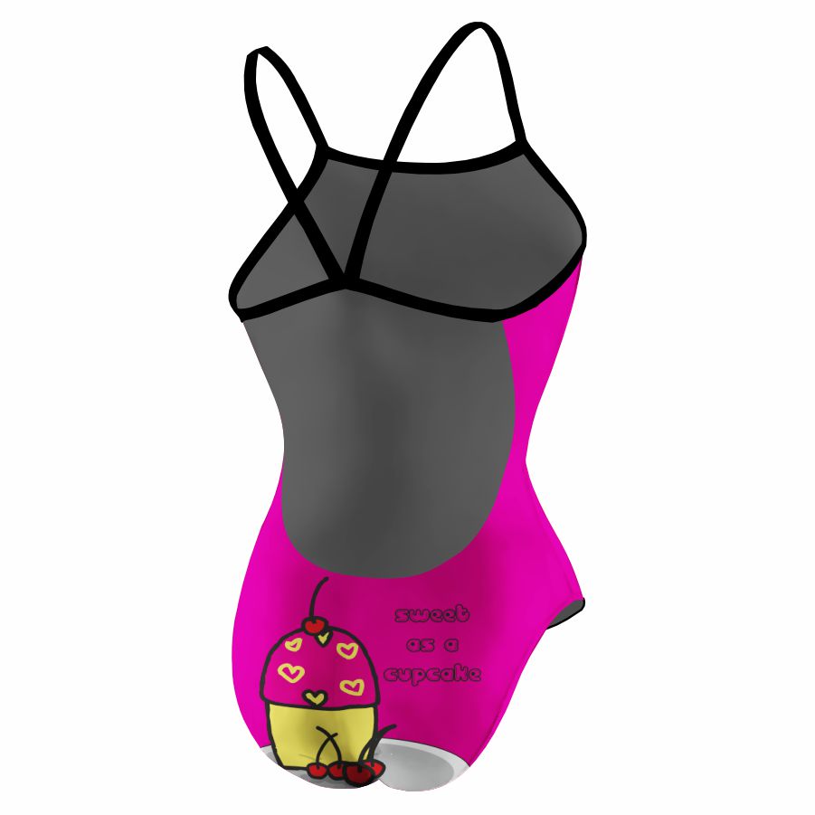 Cupcakes Magenta Openback
