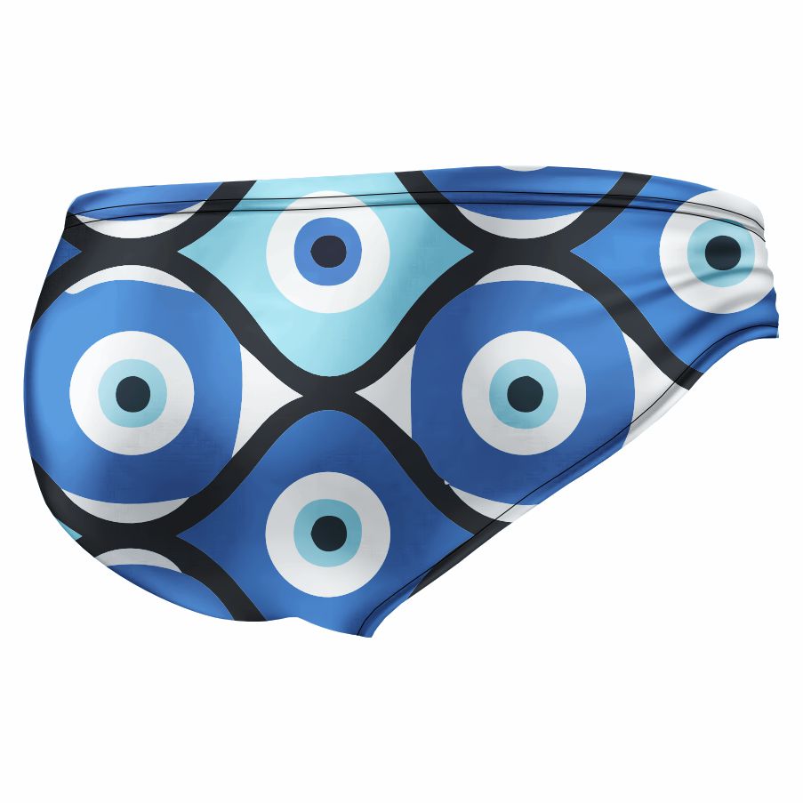 Evil Eye Blue Brief