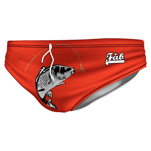Gone Fishing Red Brief