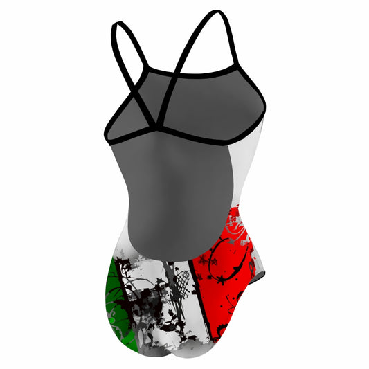 I Love Italy White Openback