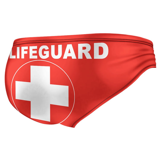 Lifeguard Red Brief