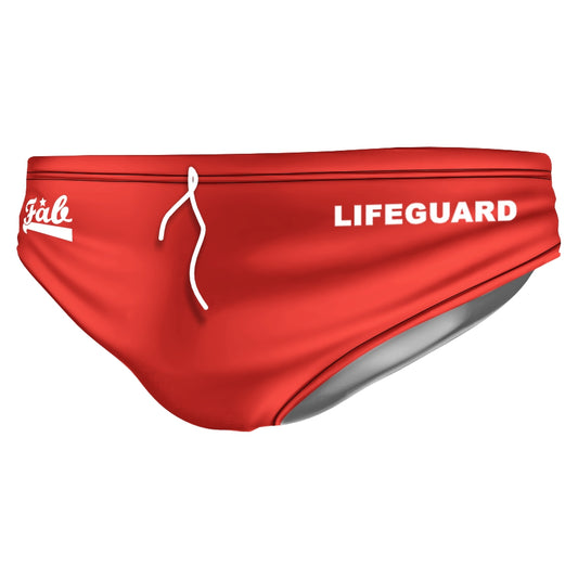 Lifeguard Red Brief