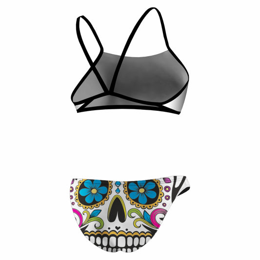 Mexican Skull Thiny Sport Bikini FAB