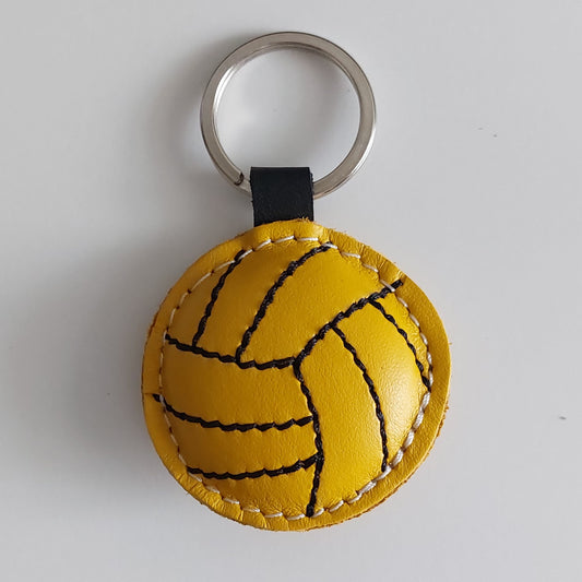WaterPolo Ball Yellow Keychain
