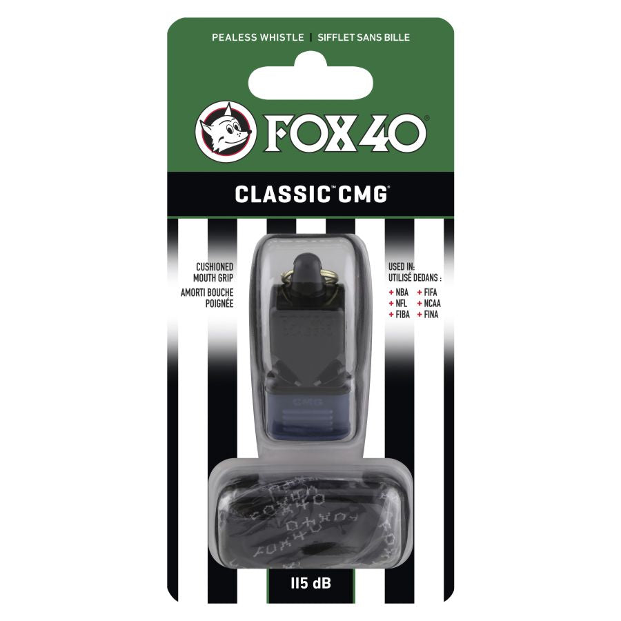 FOX40 Classic CMG Official Whistle Black