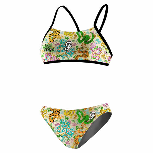 Cute Snakes Thiny Sport Bikini