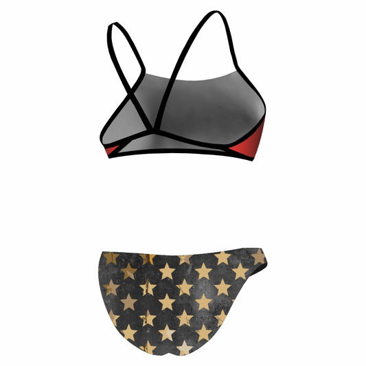 USA Grunge Thiny Sport Bikini