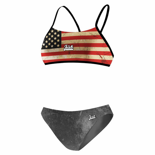 USA Grunge Thiny Sport Bikini