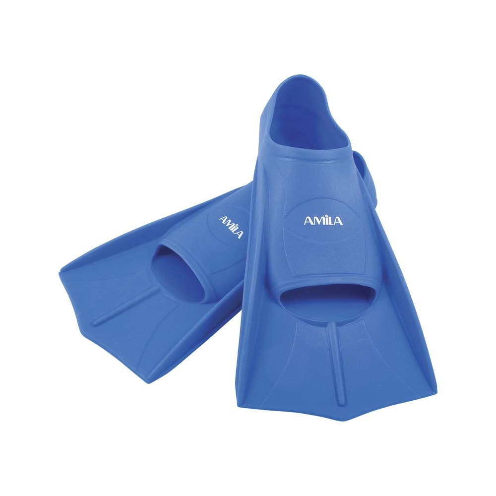 Short Swim Fins Blue