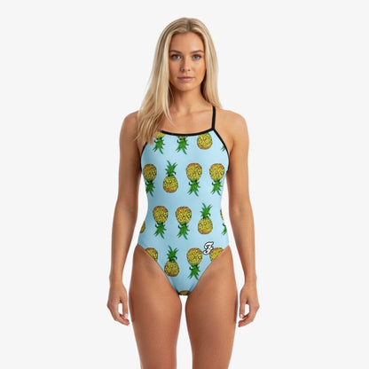 Ananas Sky Blue Openback