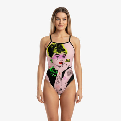 Audrey Pink Openback
