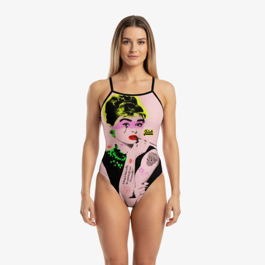 Audrey Pink Openback