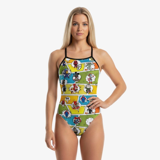 Cartoon Heroes Openback