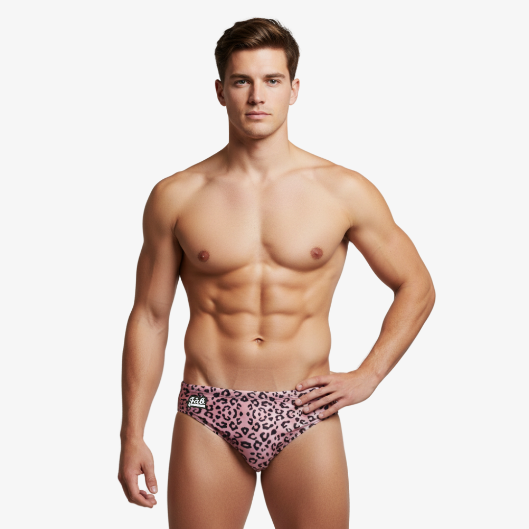 Cheetah Pink Brief