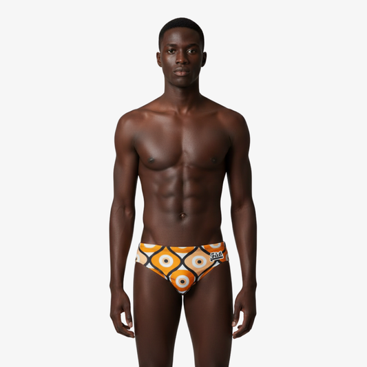 Evil Eye Orange Brief