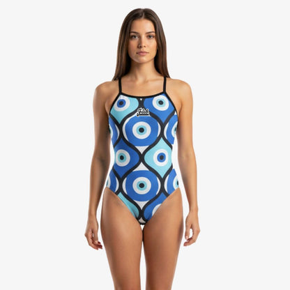 Evil Eye Blue Openback