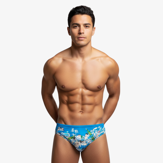 Hangover Blue Brief