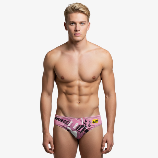 Pink Guitar Brief