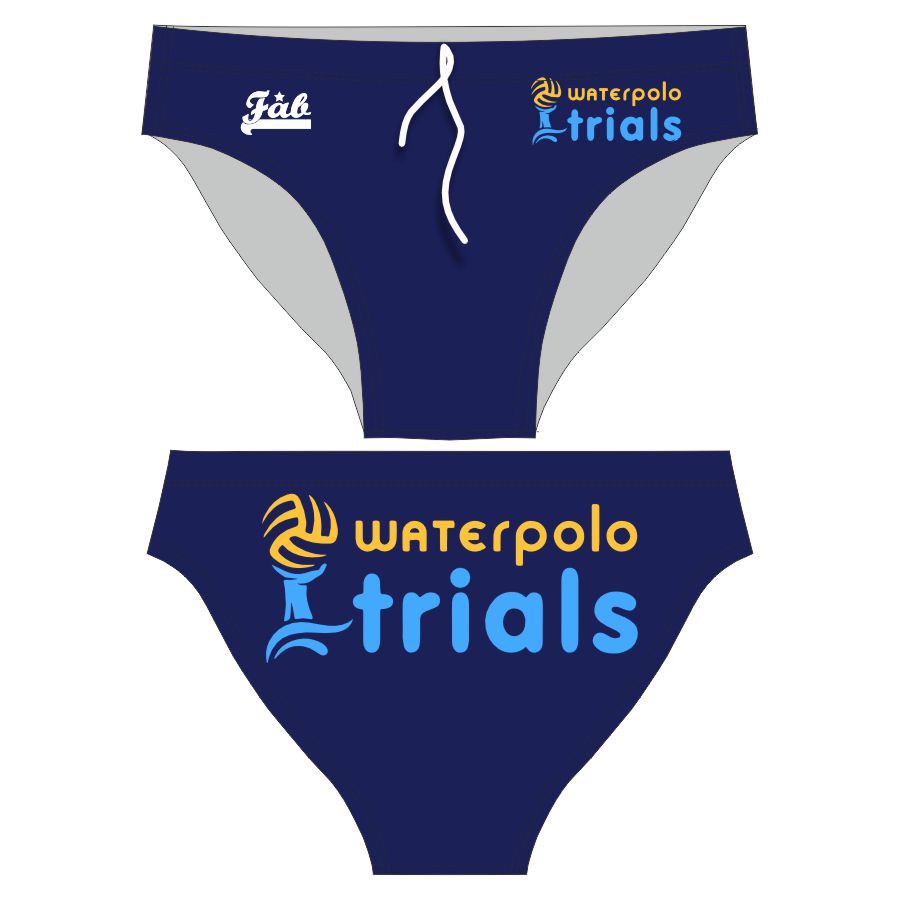 [Pre-Order] Waterpolo Trials Navy Brief