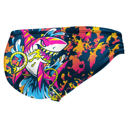 Angry Shark Pink Brief