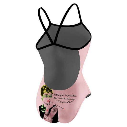 Audrey Pink Openback