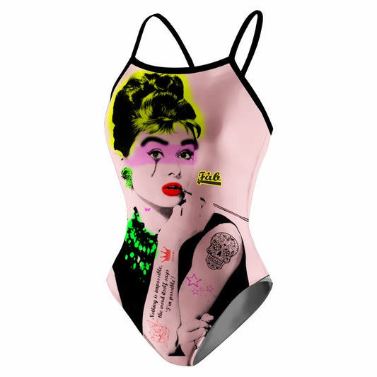 Audrey Pink Openback