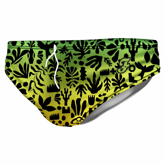 Botanical Shapes Green Brief