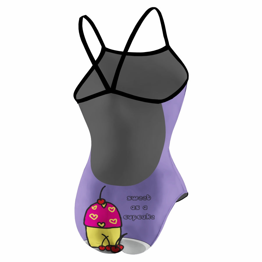 Cupcakes Purple Openback