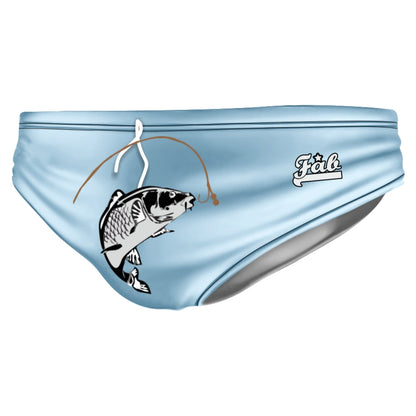 Gone Fishing Sky Blue Brief