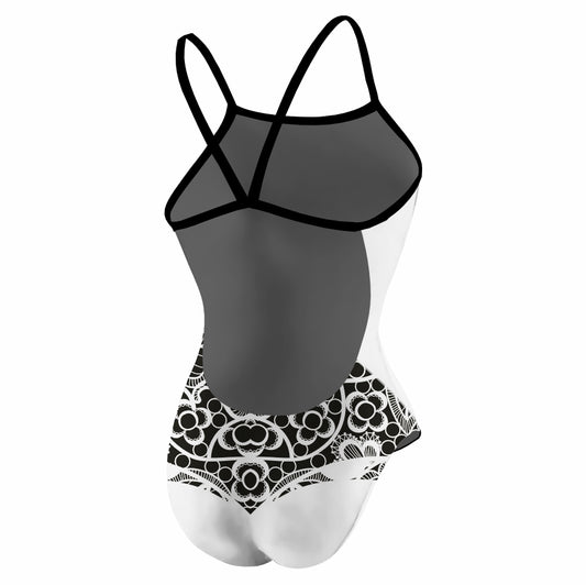 Lacey White Openback