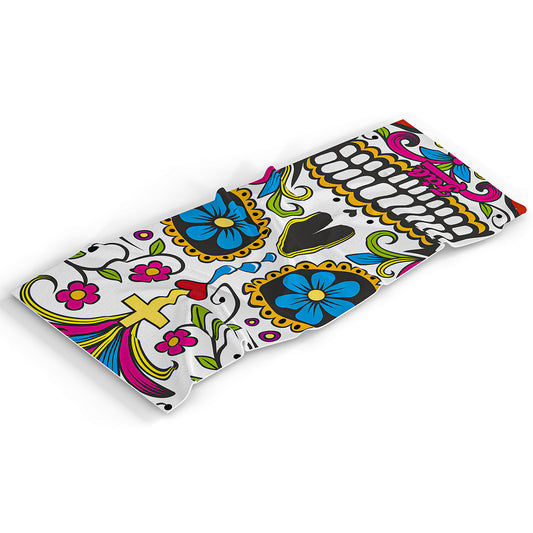Mexican Skull Double Face Towel